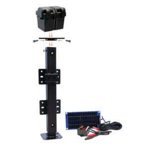 Solar Panel Kit for AJ Hydraulic Trailer Jacks